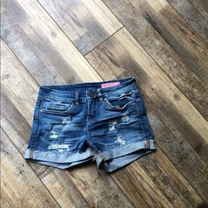 jean shorts